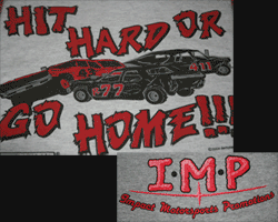 Hit Hard or Go Home T-shirt Pic