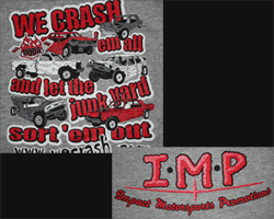 Kids We Crash 'em T-shirt Pic