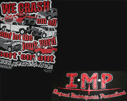 We Crash 'em T-shirt Pic